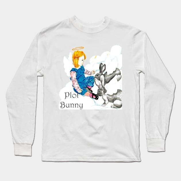 Plot Bunny - Religious Long Sleeve T-Shirt by ArtbyMinda